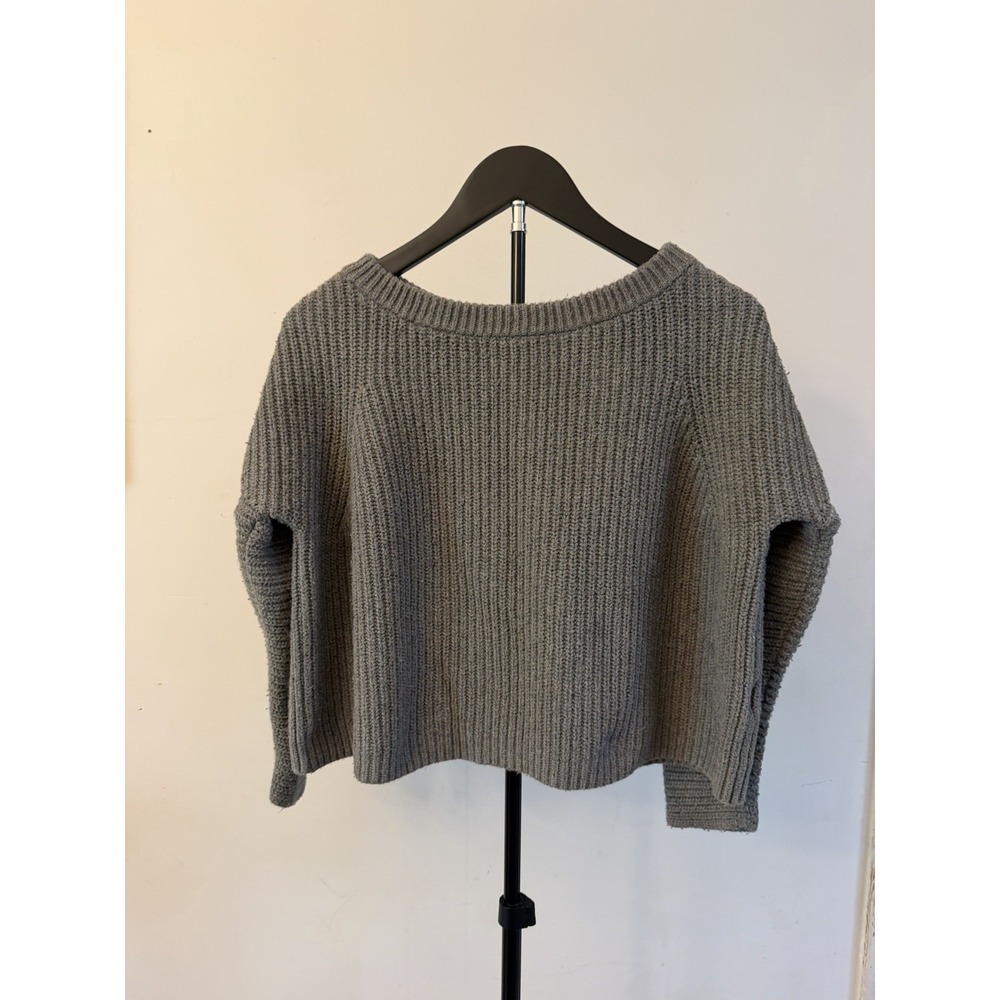 Polo Ralph Lauren Cropped Boxy Knit Sweater – Size Medium- 100% Cotton